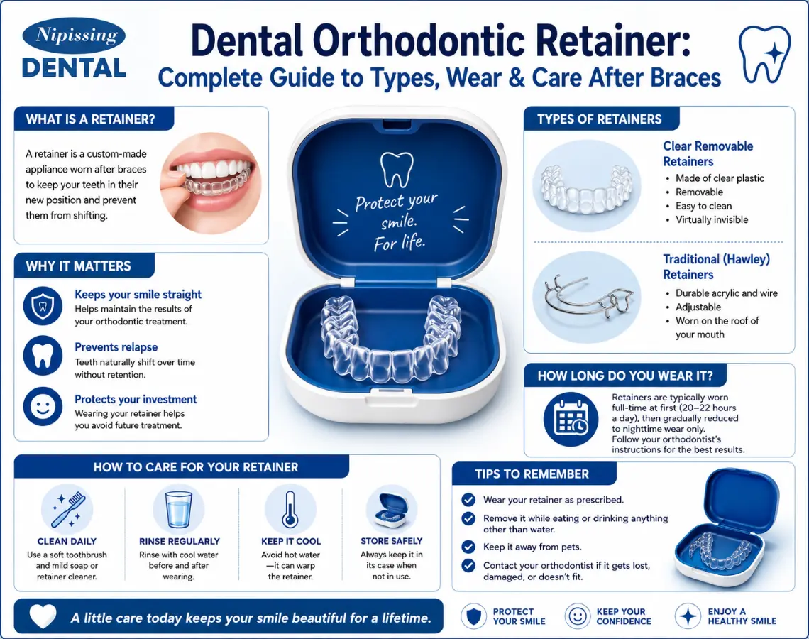 Dental Orthodontic Retainer