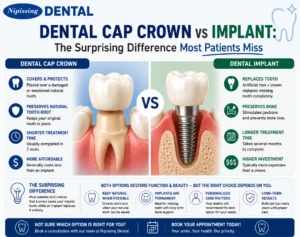 dental cap crown​