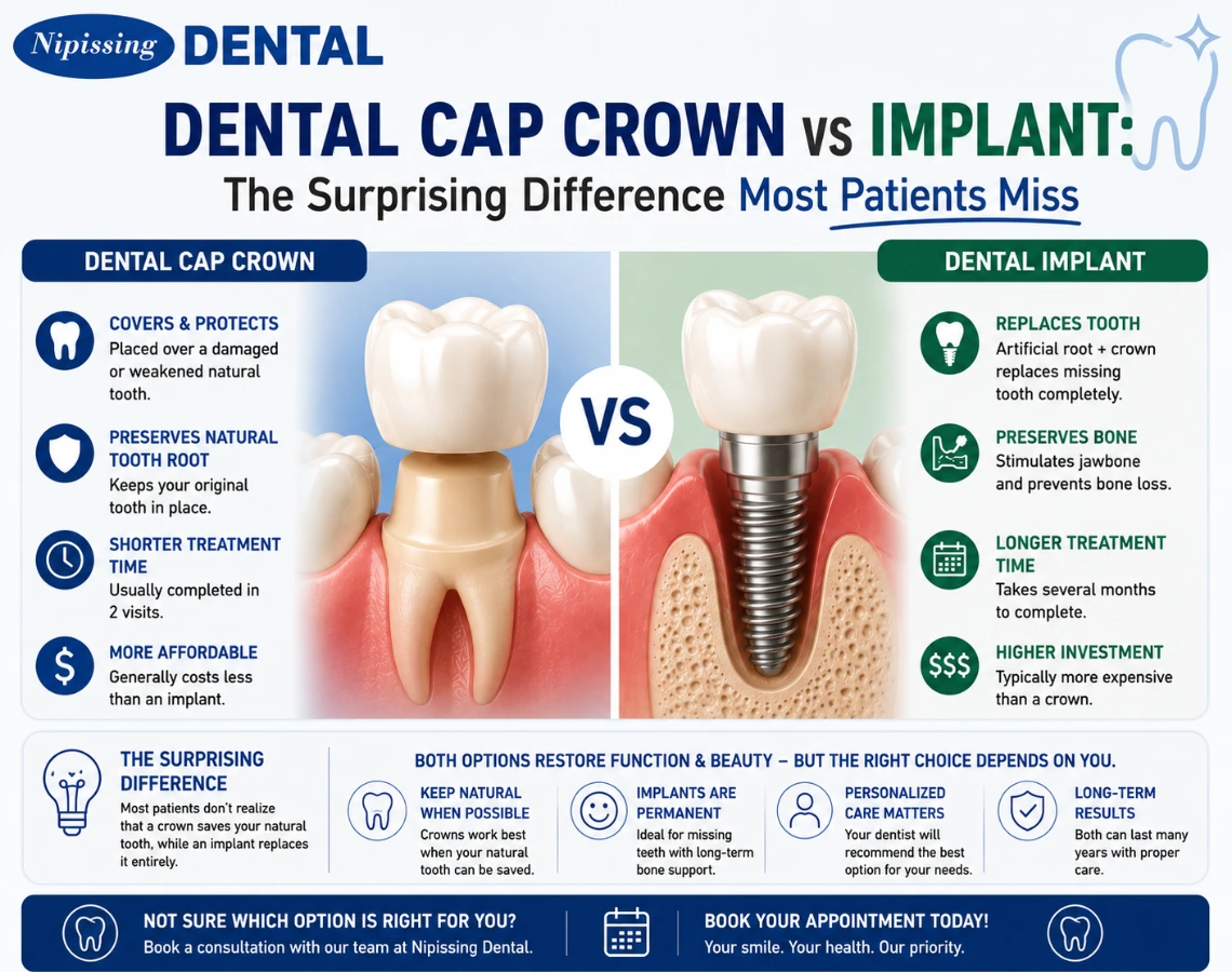 dental cap crown