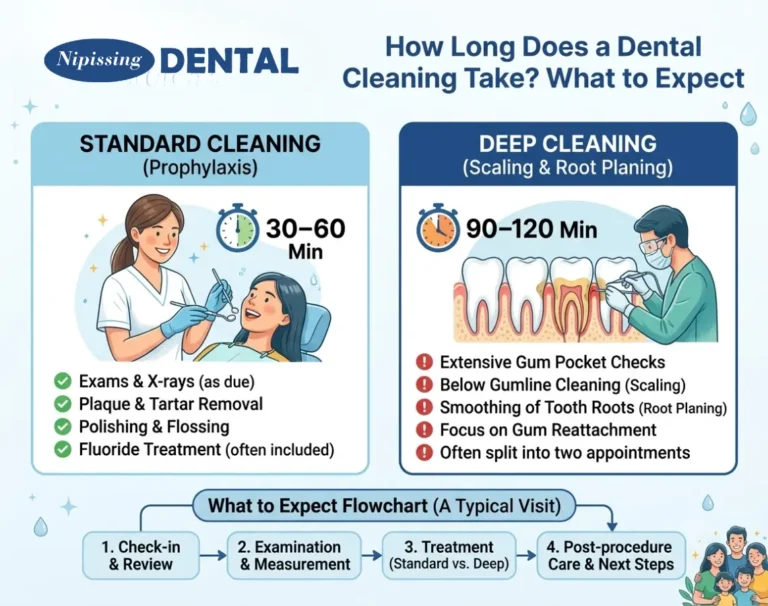 how long does a dental cleaning take