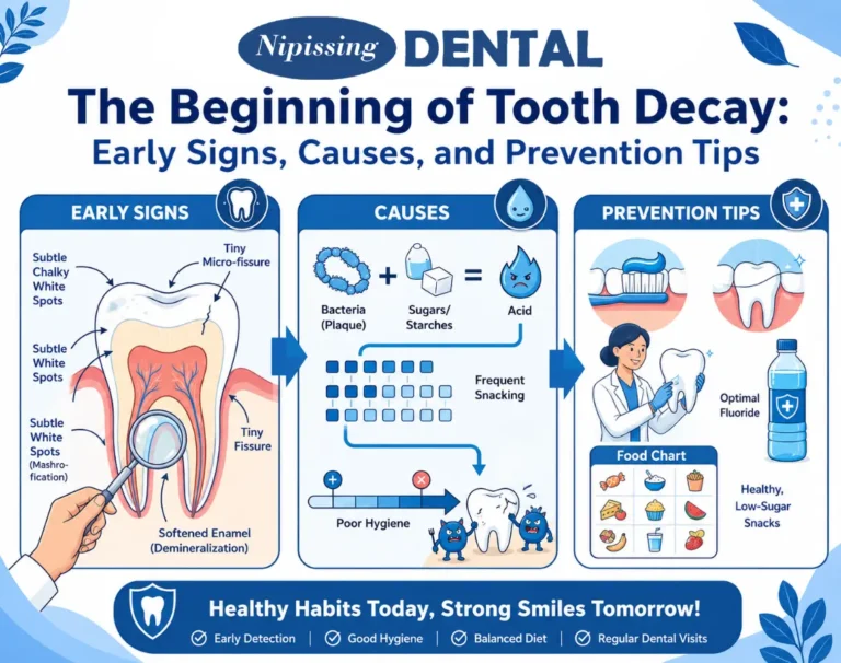 tooth decay beginning​